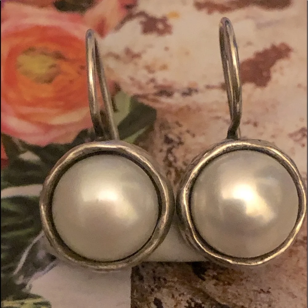 Silpada Sterling Silver Margarite Earrings